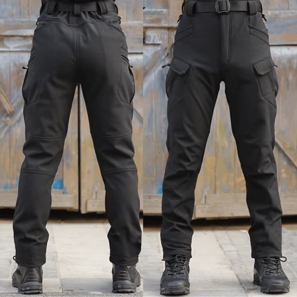PeakForge Fleece-Lined Outdoor Trousers for Hiking and Work