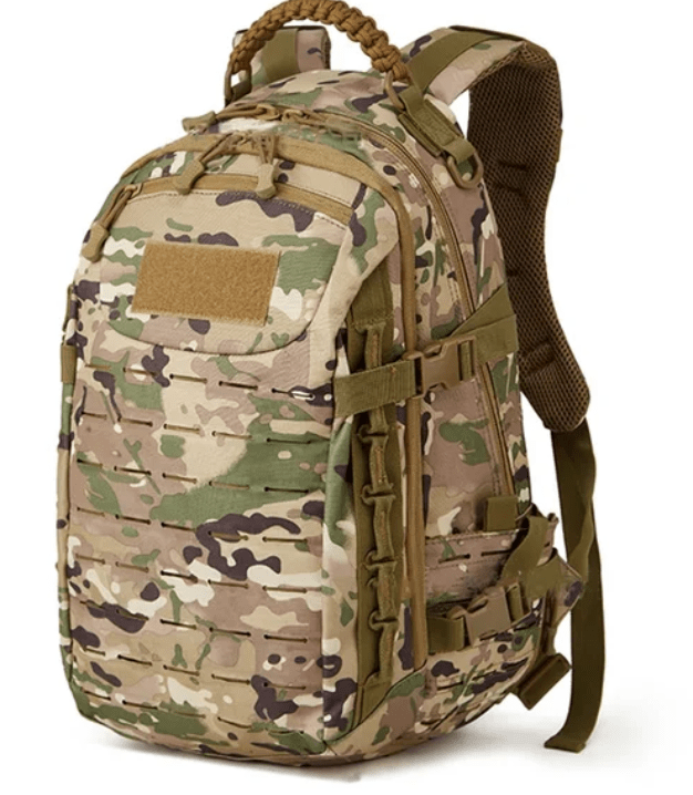 TrailPro 30L Modular Outdoor Backpack with MOLLE System and Water-Resistant Design