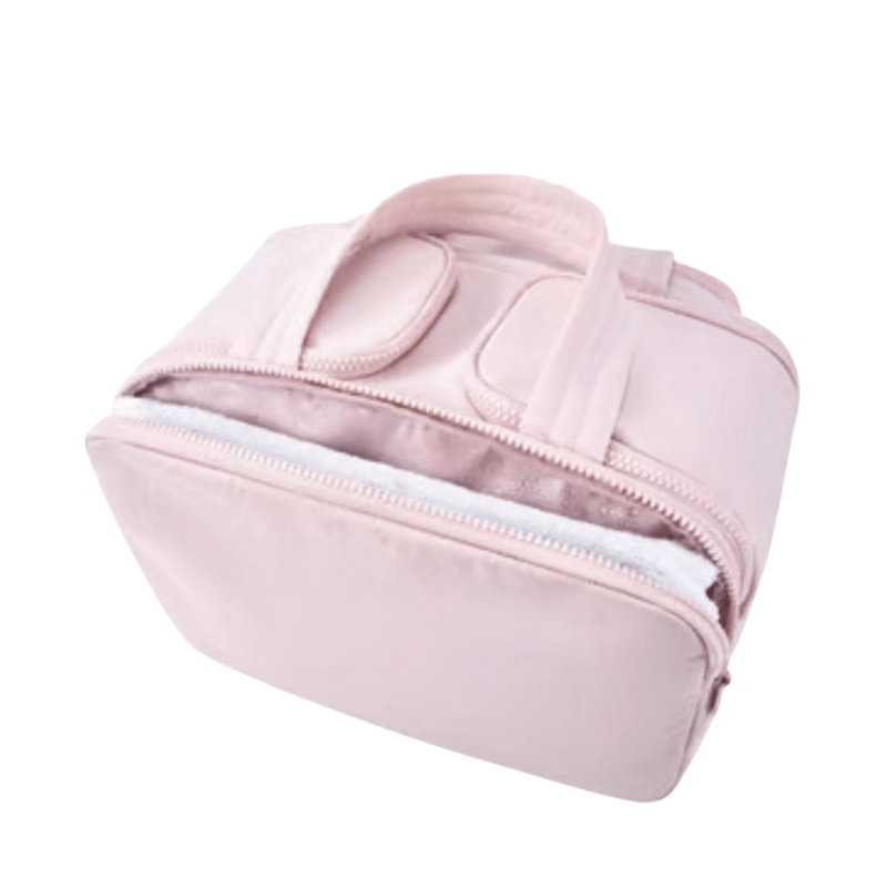 Travel Toiletry Hanging Organizer with Water-Resistant Fabric and Multiple Pockets