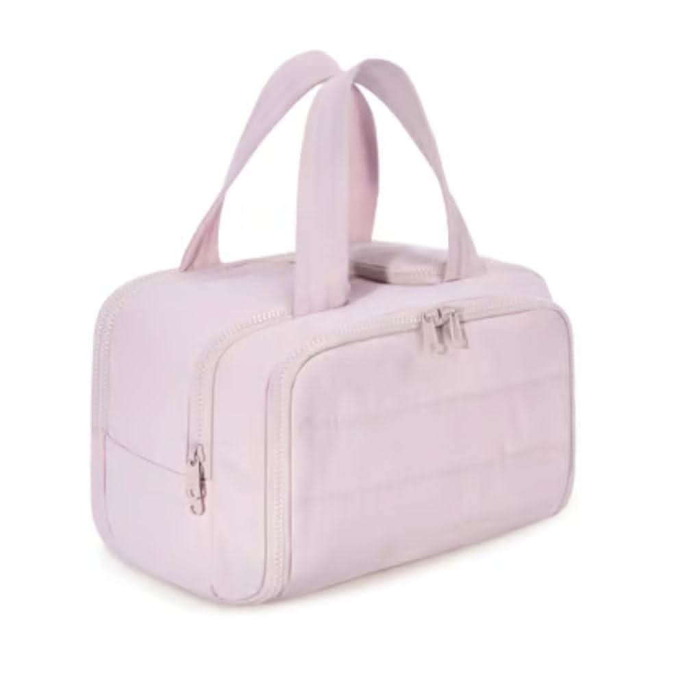 Travel Toiletry Hanging Organizer with Water-Resistant Fabric and Multiple Pockets