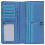 Slim RFID-Blocking Leather Bifold Card Wallet – Premium Protection & Style