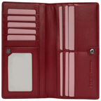 Slim RFID-Blocking Leather Bifold Card Wallet – Premium Protection & Style