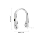 AeroLoop Bladeless Neck Fan 5 Speed Rechargeable Portable Cooling Fan