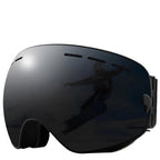 FrostPeak UV400 Anti-Fog Ski Goggles for Skiing and Snowboarding