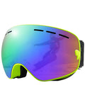 FrostPeak UV400 Anti-Fog Ski Goggles for Skiing and Snowboarding