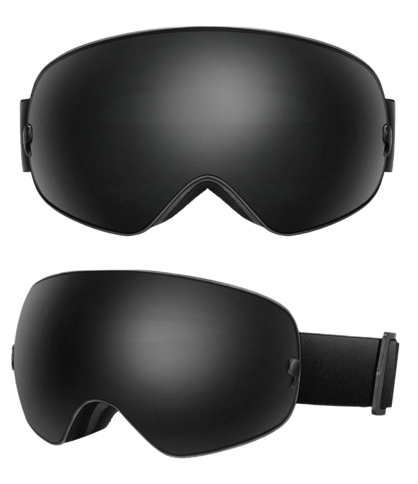 FrostPeak UV400 Anti-Fog Ski Goggles for Skiing and Snowboarding