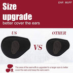 Polar Fleece Foldable Ear Warmers - Unisex Winter Ear Protection