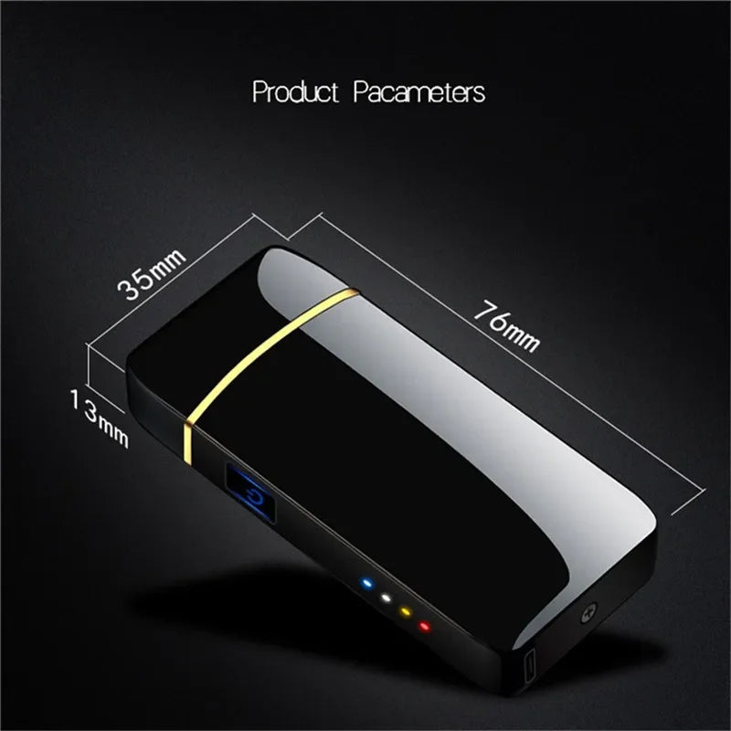 IgniSpark USB Rechargeable Plasma Arc Lighter with LED Display