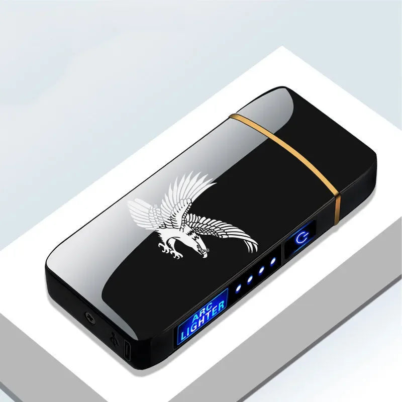 IgniSpark USB Rechargeable Plasma Arc Lighter with LED Display