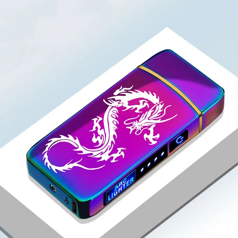 IgniSpark USB Rechargeable Plasma Arc Lighter with LED Display
