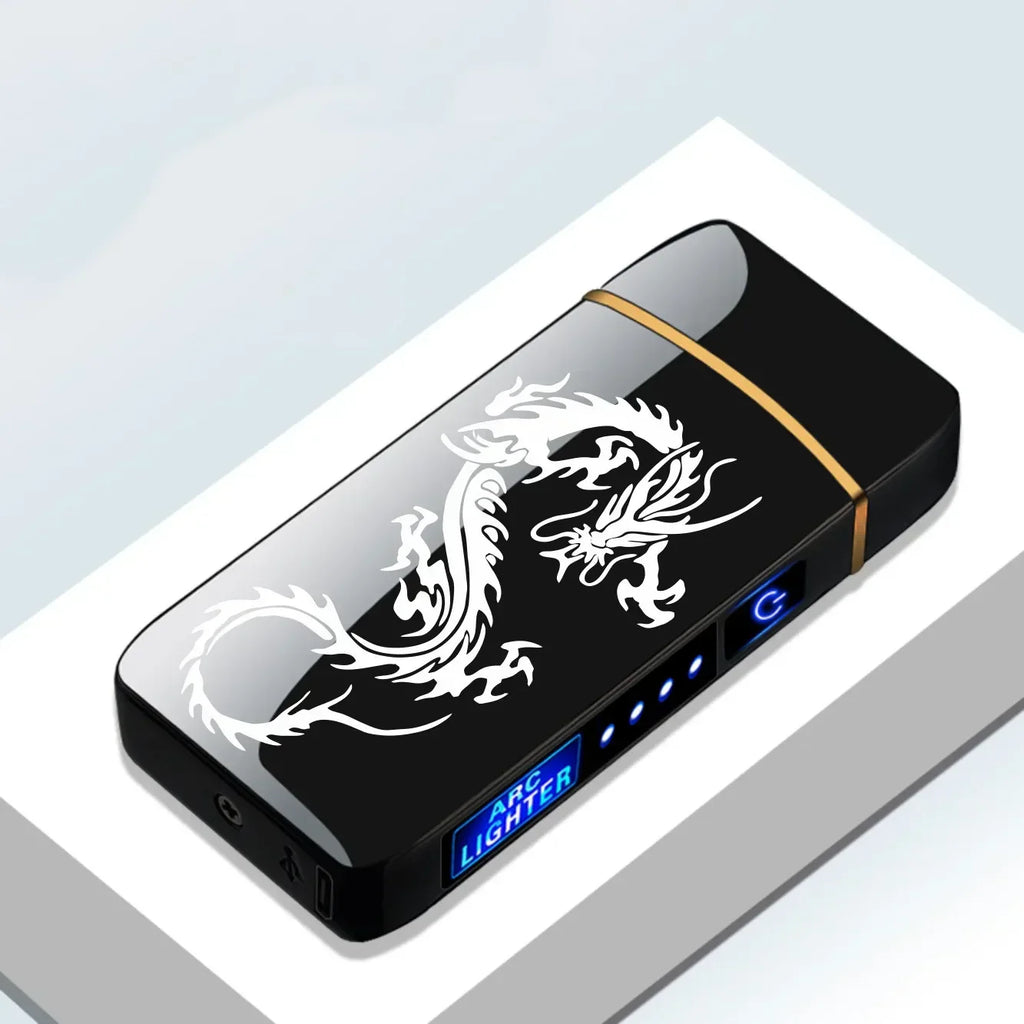 IgniSpark USB Rechargeable Plasma Arc Lighter with LED Display