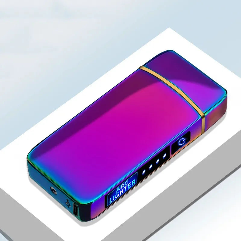IgniSpark USB Rechargeable Plasma Arc Lighter with LED Display