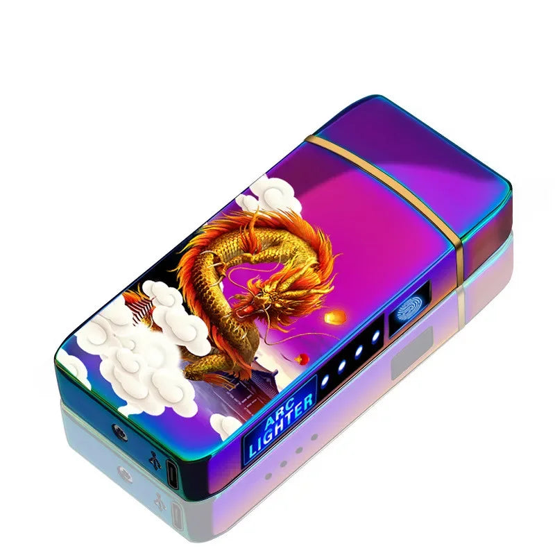 IgniSpark USB Rechargeable Plasma Arc Lighter with LED Display
