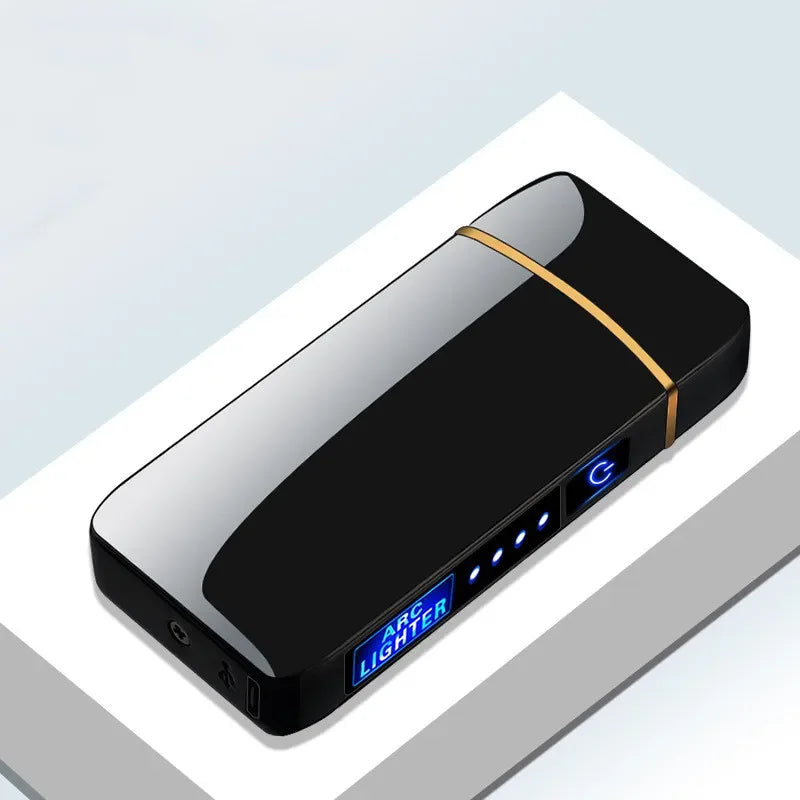 IgniSpark USB Rechargeable Plasma Arc Lighter with LED Display