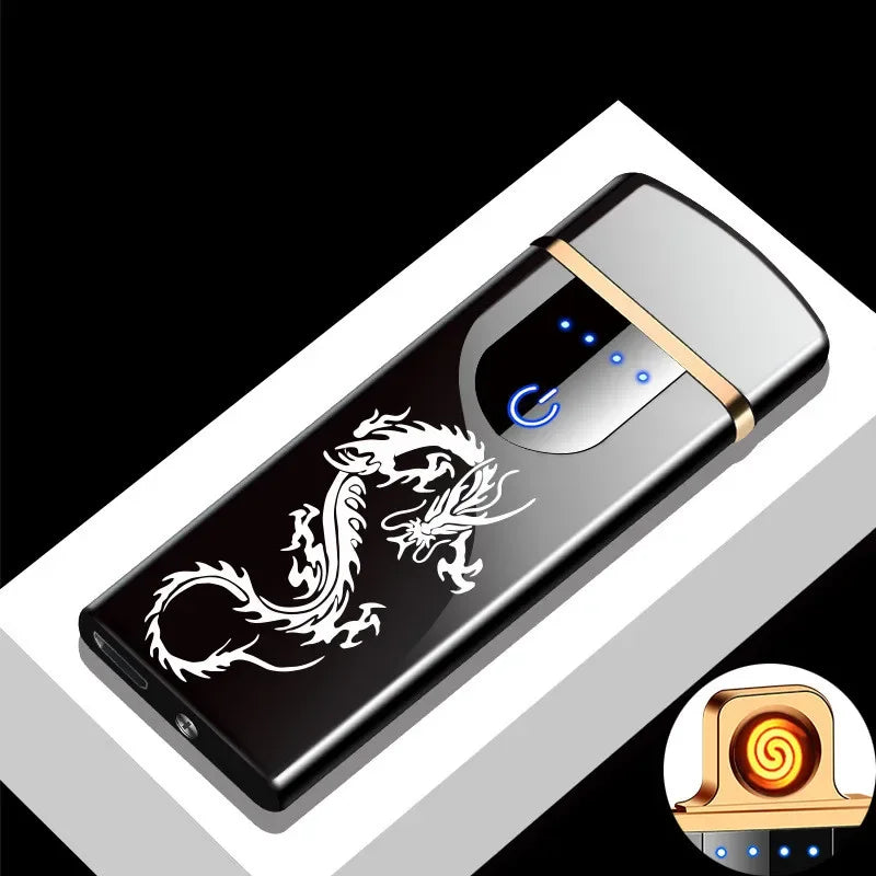 IgniSpark USB Rechargeable Plasma Arc Lighter with LED Display