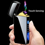 IgniSpark USB Rechargeable Plasma Arc Lighter with LED Display