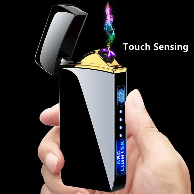 IgniSpark USB Rechargeable Plasma Arc Lighter with LED Display