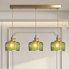 Lumicera Vintage Glass Cylindrical Pendant Light