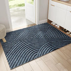 Silvéra Tapis de Porte Antidérapant Absorbant Moderne