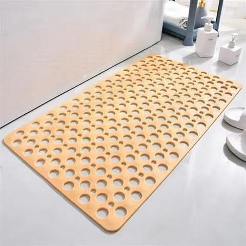 GripFlow Non Slip Shower Mat with Suction Cups for Bathtub and Shower
