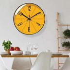 Black and White Wall Clock - Minimalist Elegance