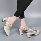 Bellevora Comfort High Heel Shoes for Women Cushioned Elegant Pumps