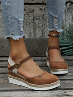 Lunessa Comfort Espadrille Sandals for Women Lightweight Summer Shoes
