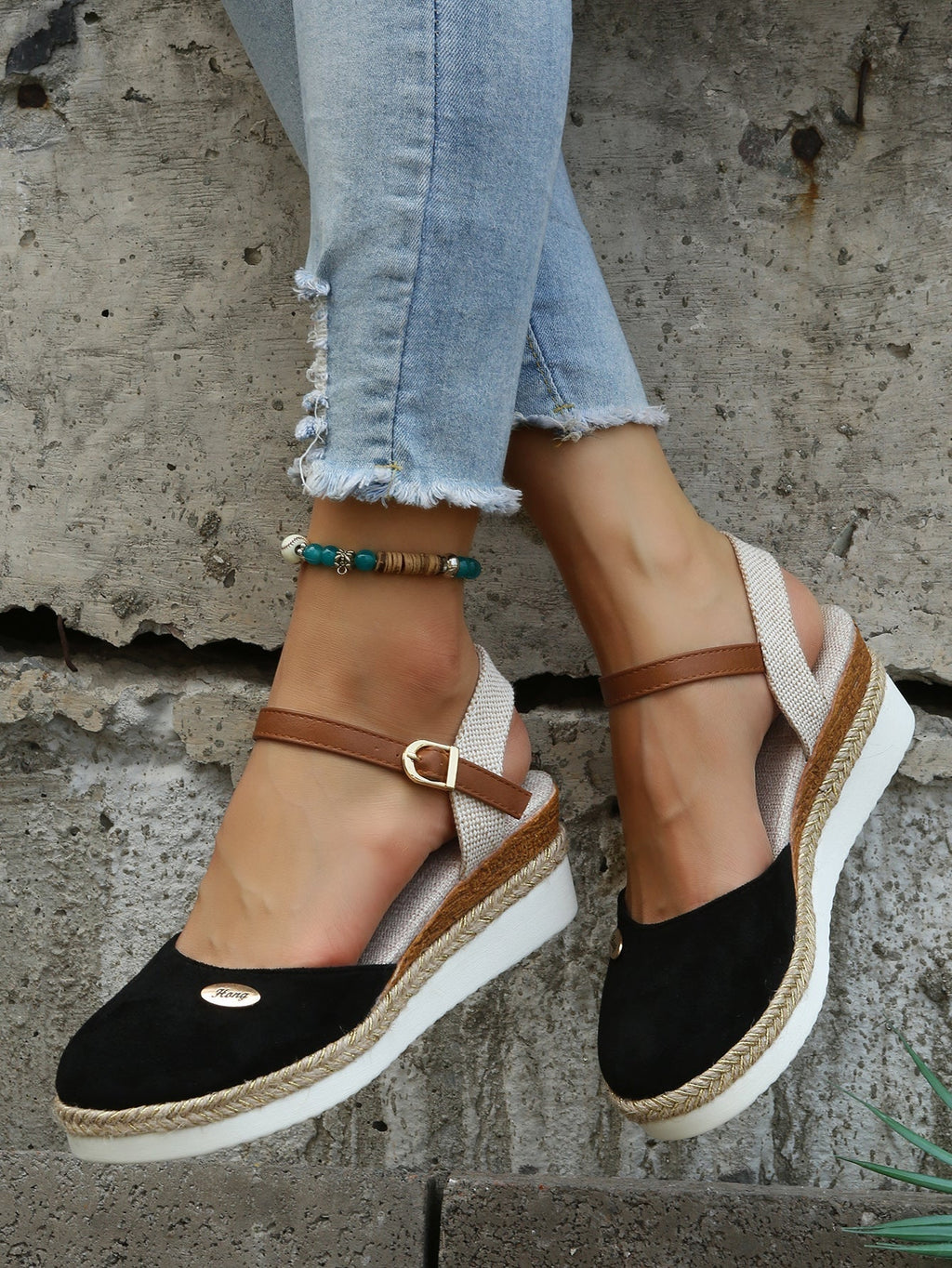Lunessa Comfort Espadrille Sandals for Women Lightweight Summer Shoes