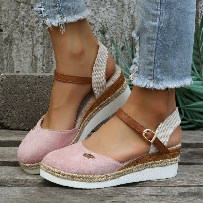 Lunessa Comfort Espadrille Sandals for Women Lightweight Summer Shoes
