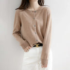 Willowmere Button Up Cardigan for Women Soft Knit Everyday Layer