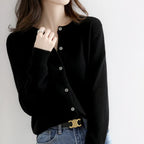 Willowmere Button Up Cardigan for Women Soft Knit Everyday Layer