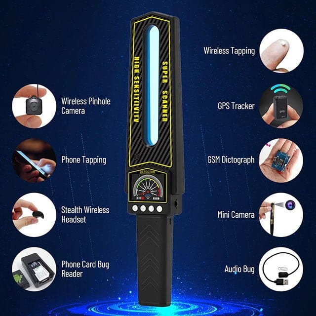 SecureScan Privacy Detector | Hidden Camera & RF Signal Detector